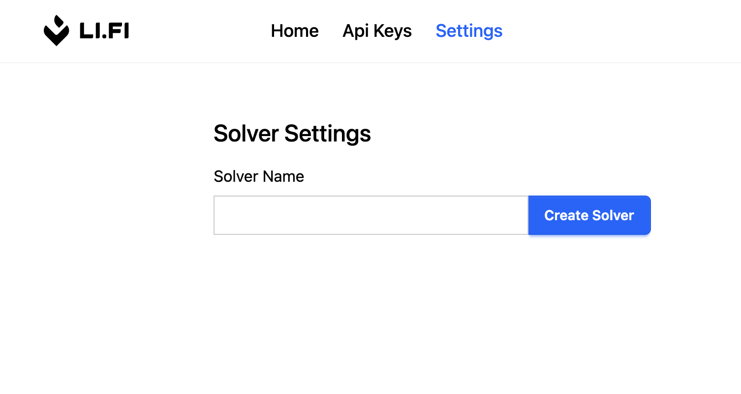 Registering Solver Identity
